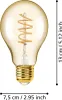 Eglo LED Spiral Filament A75 Birne 4W = 25W E27 Gold 245lm Produktbild-Vorschau 2
