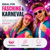 Accessorio Costumi mullet Stile retrò neon – Set di 3 fasce Anteprima dell’immagine prodotto 6