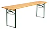 Biertisch BAVORD PREMIUM 200x50 cm – Kiefer massiv 30 mm, Produktbild-Vorschau 1
