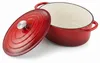 Emaillierter Gusseisen Bräter 3,5 L oval mit Deckel – Produktbild-Vorschau 7