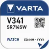 Varta Watch V341 SR714SW 1,55 V Uhrenbatterie 15mAh (1er Voir les images du produit 10