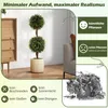 COSTWAY zestaw 2 sztucznych roślin 90cm, sztuczne drzewo z Podgląd zdjęcia produktu 6