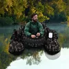 COSTWAY Belly boat, łódź z regulowanym uchwytem na wędkę, Podgląd zdjęcia produktu 2