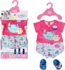 BABY born Bath Set aus Pyjama und Clogs mit maritimen Produktbild-Vorschau 1