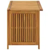 vidaXL Coffre de jardin 90x50x58 cm bois massif acacia - Voir les images du produit 4