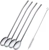 Westmark: Juego de 4 cucharitas para bebidas + 1 cepillo de Vista previa de la imagen del producto 1