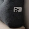 180cm Keilkissen Bett Großes Rückenkissen Bett Lesekissen Produktbild-Vorschau 5