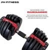 PH Fitness Verstellbare Kurzhantel Smart Series, 2,5-24 kg Produktbild-Vorschau 3