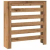 vidaXL Rivestimento per radiatori Artisan oak 78x20x82 cm Anteprima dell’immagine prodotto 1