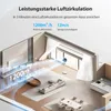 Aigostar 23dB Leiser Standventilator, 135° Oszillierend, Produktbild-Vorschau 3