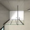 B.80x200cm 8mm NANO Glas Walk in schwarz Duschabtrennung Produktbild-Vorschau 3