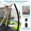 COSTWAY Ø366cm Trampolin Outdoor, Gartentrampolin rund mit Produktbild-Vorschau 6