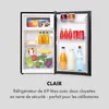 Klarstein Mini Frigo de Chambre pour Boissons, Petit Frigo Voir les images du produit 3