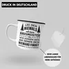 Trendation - Hausmeister Emaille Tasse Lustige Sprüche Produktbild-Vorschau 3