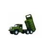A green toy dump truck with its bed raised, shown against a white background. Náhľad obrázku produktu