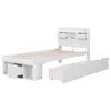 Flieks Holzbett Jugendbett 90x200cm mit USB, Klassisches Produktbild-Vorschau 9