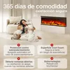 KAMINIO Chimenea eléctrica LEA: Chimenea eléctrica 3 en 1 Vista previa de la imagen del producto 5