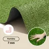 Tapiso Rasenteppich CANYOO Grün Höhe: 7mm Balkon Terrasse Produktbild-Vorschau 2