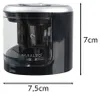 Maaleo 26046 Temperamatite elettrico per 2 matite, nero Anteprima dell’immagine prodotto 2