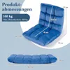 COSTWAY podlahová stolička s nastaviteľným operadlom, Náhľad obrázku produktu 3