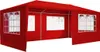Tenda per feste NEAPOL, 3x6m, rosso Anteprima dell’immagine prodotto 9