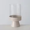 Boltze Windlicht Pallas Leuchter Eisen & Klarglas Beige Voir les images du produit 21