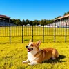 FIVMEN 10 Stück Dekorativer Gartenzaun aus Metall, Produktbild-Vorschau 8