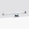 A modern LED bathroom light fixture mounted on a white surface against a light gray background. Produktbild-Vorschau