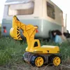 Velký bagr s lopatou, žlutý Náhled obrázku produktu 14