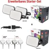 GoSmart LED-Außenstrahler, Starter-Set, 3-teilig, 14 W, RGBIC dimmbar, WiFi Produktbild-Vorschau