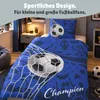 Set di lenzuola a tema calcio, misura 135x200, con motivo Anteprima dell’immagine prodotto 3