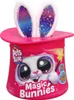 A toy bunny emerging from a pink magician's hat. Náhled obrázku produktu
