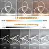 LED Deckenleuchte Dimmbar mit Fernbedienung Deckenlampe 3 Produktbild-Vorschau 2