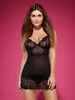 Obsessive Alluria, Hemd, Schwarz, Polyamid, L/XL, Produktbild-Vorschau 3