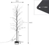 Weihnachtsbaum mit 480 LED-Lichtern für den Innen- und Produktbild-Vorschau 13