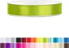 Satinband 12mm Grün - 25 Meter Rolle Geschenk- & Produktbild-Vorschau 1