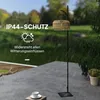 Solární stojací lampa Outsunny z ratanu se světelným Náhled obrázku produktu 7
