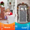 Türvorhang Kälteschutz Winter, Thermovorhang magnetisch, Produktbild-Vorschau 8