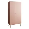 Zweitüriger Kleiderschrank HARMONY Natürlich Rosa, Produktbild-Vorschau 4