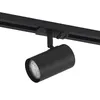Lindby Schienenspot Linaro, GU10, Ø 6 cm, schwarz, 1-Phasen Produktbild-Vorschau 1