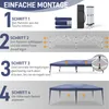 Gazebo pieghevole FCH 3x6 m, con 6 pareti laterali, tenda Anteprima dell’immagine prodotto 2
