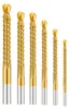 6 Stück 3/4/5/6/6,5/8 MM Kobalt-Spiralbohrer, Produktbild-Vorschau 1