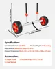 Wózek kajakowy VEVOR, 113 kg, wózek kajakowy z oponami 25,4 Podgląd zdjęcia produktu 7