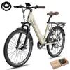City E-Bike Pannensichere Reifen 26 Zoll Rostfreie Produktbild-Vorschau 1