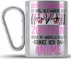 Trendation -  Anime Edelstahl Tasse Karabiner Geschenk Produktbild-Vorschau 1