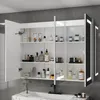3 Türiger Smart Spiegelschrank mit LED-Beleuchtung, Produktbild-Vorschau 5