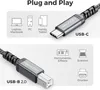 deleyCON 5m USB C Druckerkabel (für Drucker, Scanner, MIDI) Produktbild-Vorschau 6