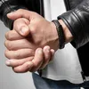 SERASAR | Lederarmband für Männer [Helix] mit Silber Produktbild-Vorschau 11