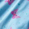 vidaXL Kinderrock Blau 128 Produktbild-Vorschau 4