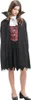 Halloween Kinder Kostüm "Vampiress Theodora" | Schwarz Rot Produktbild-Vorschau 2